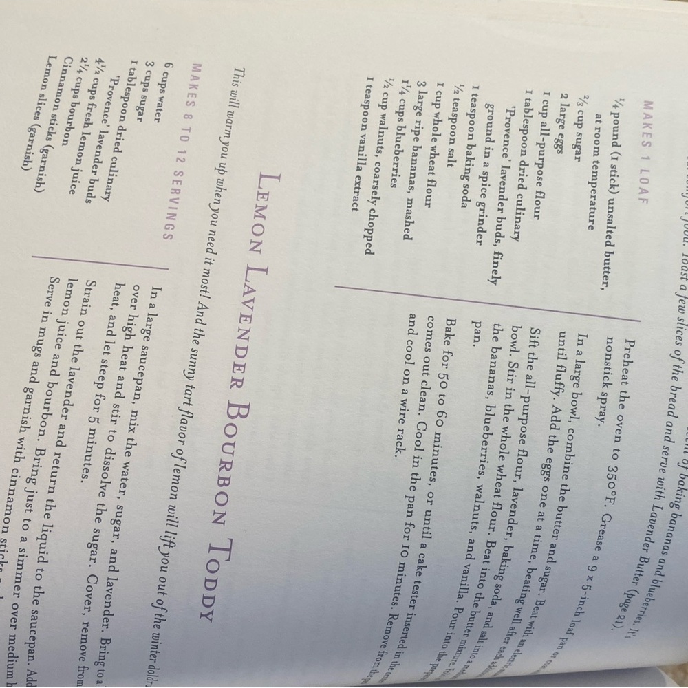 The Lavender Cookbook by Sharon Shipley - Picture 5 of 7